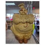 Red Wing Pottery Chef Cookie Jar
