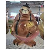 California Pottery Monkey Cookie Jar