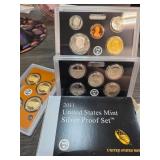 2011 United States Mint Silver Proof Set