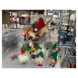 Nutcracker Village Rodeo Cowboy and Polish Gnome S