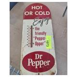Dr Pepper Advertising Thermometer Sign