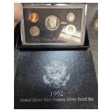 1992 United States Mint Premier Silver Proof Set