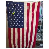 Vintage Bulldog Brand Cotton U.S. Flag