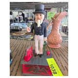 Uncle Sam Mechanical Coin Bank