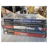 Five PlayStation 2 Games