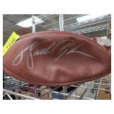 Wilson Football with Signature on Surface