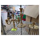 Brass Candlesticks and Candelabra