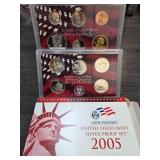 2005 United States Mint Silver Proof Set