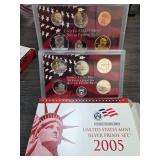 2005 United States Mint Silver Proof Set
