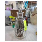 Baccarat Crystal Decanter With Nature Motif