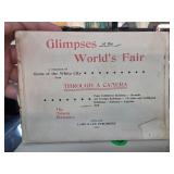 Glimpses of the Worldï¿½s Fair 1893 Photo Book