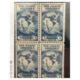 1933 Byrd Antarctic Expedition 3 Cent Block