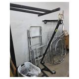 Mixed Metal Clothing Racks Etc
