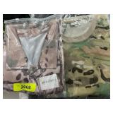 Two-Piece Military Camouflage Uniform Set