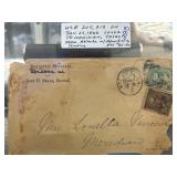 1888 Cover From Atlanta to Meridian, Texas