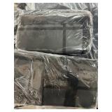 Black Nylon Storage Pouches in Plastic Wrap