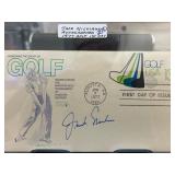 Jack Nicklaus Autographed 1977 Golf First Day Cove