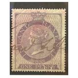 1881 Great Britain One Penny Victoria Stamp