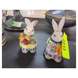 1993 Fitz & Floyd Salt Pepper Shakers