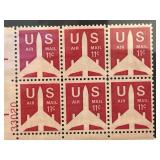 1971 US Airmail Plate Block C78 Stamps