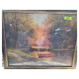 Framed Print of Scenic Landscape