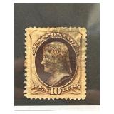 1873 US Scott #161 10-Cent Jefferson Stamp