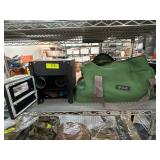 Portable Stove with Accessories and Green Bag