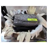 Gloves with Decorative Clutch