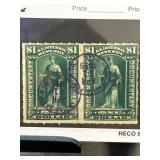 1898 $1 U.S. Revenue Tax Stamps