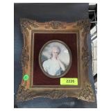 Framed Portrait of Charlotte de Gramont