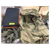Camouflage Backpack and Storage Case Lot