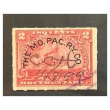1898 Missouri Pacific Railway Documentary Revenue