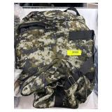 Camouflage Backpack and Accessory Bags
