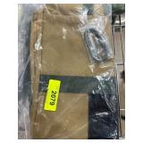 Tan and Green Foldable Storage Organizer