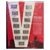 World War II Overrun Countries Stamp Set