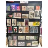 U.S. Postage Stamps in Display Sleeves