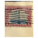 1929 First Flight Cover With Airmail Stamp