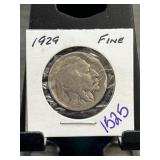 1929 Buffalo Nickel in Fine Condition