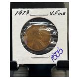 1923 Lincoln Wheat Cent Coin