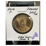 2016-P Ronald Reagan Presidential $1 Coin