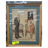 1926 Framed Advertisement by Leslie Thrasher