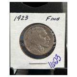 1923 Buffalo Nickel in Fine Condition