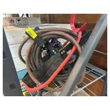 Hose Reel with Assorted Hoses