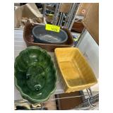 Four Ceramic Planters, USA-Marked