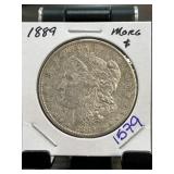 1889 Morgan Silver Dollar Coin