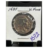 1935 Buffalo Nickel in Very Fine Condition