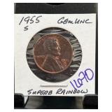 1955-S Lincoln Cent in Gem Uncirculated Condition