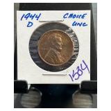 1944-D Lincoln Wheat Cent in Choice Uncirculated