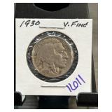 1930 Buffalo Nickel in Very Fine Condition