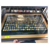 Framed Roman Imperial Coin Replica Display